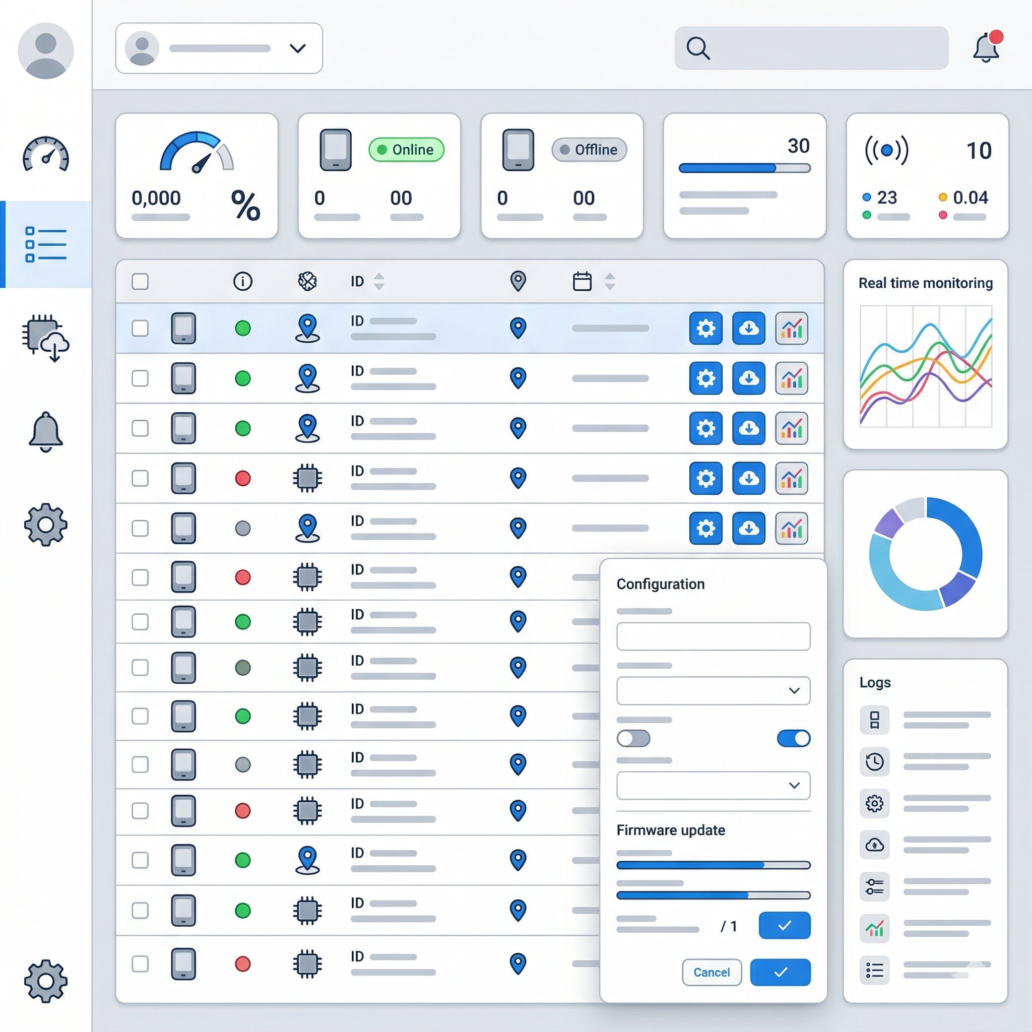Device Management UI
