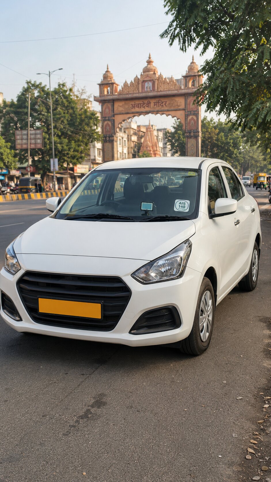 AIS-140 VLTD installation visual for Amravati taxis and commercial vehicles