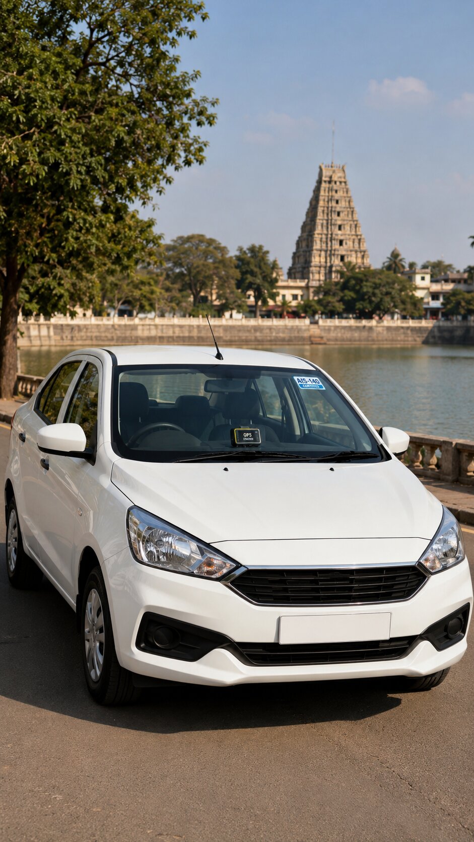 AIS-140 VLTD installation visual for Solapur taxis and commercial vehicles
